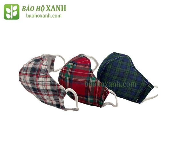 Khẩu Trang Bảo Hộ Lao Động Vải Kaki – BVH0089