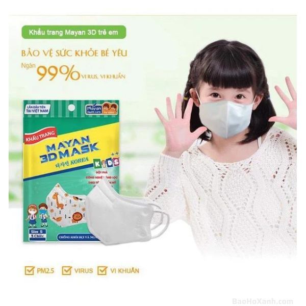 Khẩu Trang Mayan Trẻ Em 3d Mask Hoa Văn 8936010541014 - BVH0114