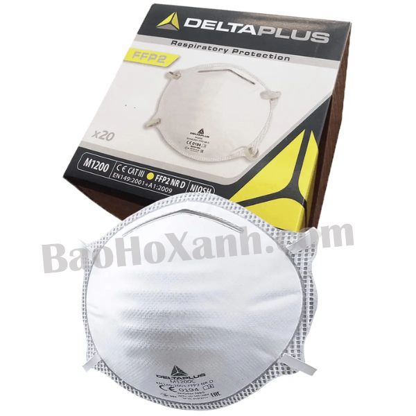 Khẩu Trang Chống Bụi Mịn Deltaplus M1200C Chính Hãng - BVH0112
