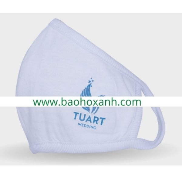Khẩu Trang Vải Kháng Khuẩn In Logo Theo yêu Cầu - KTV0013