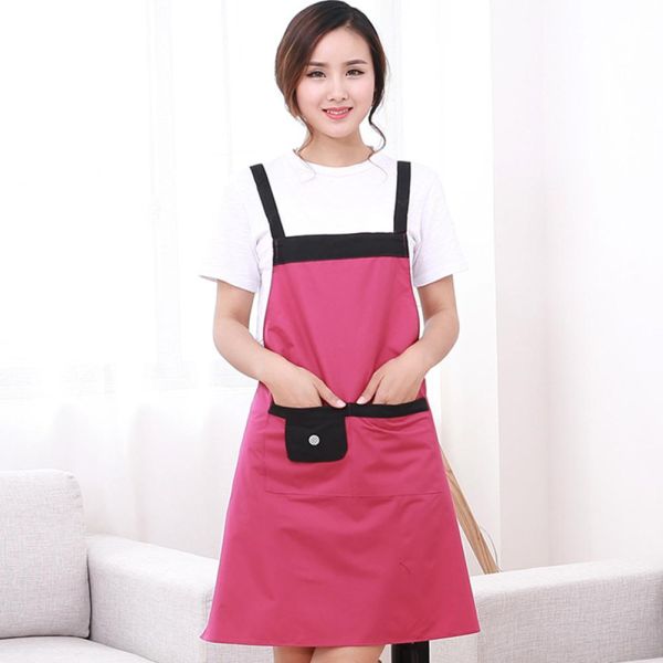 Tạp Dề Nấu Ăn Nhà Bếp Có Túi - TDE0008