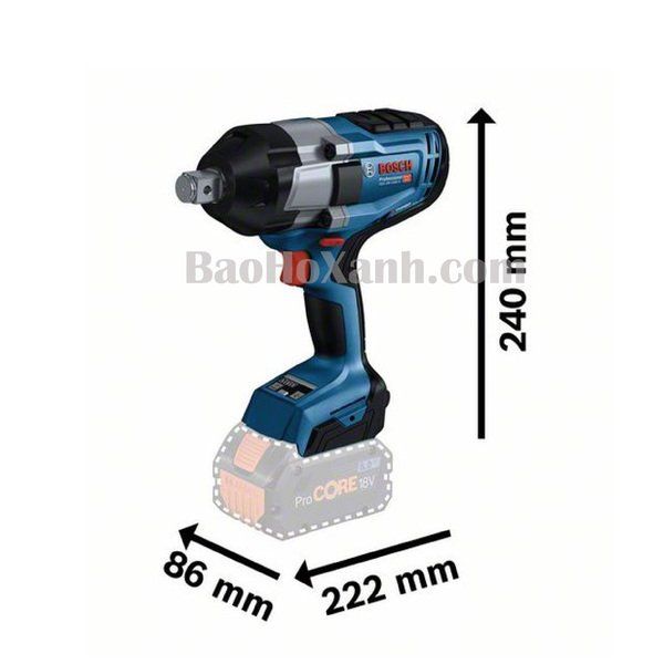 Máy Vặn Vít Bosch GDS 18V-1050 H - DCT0006