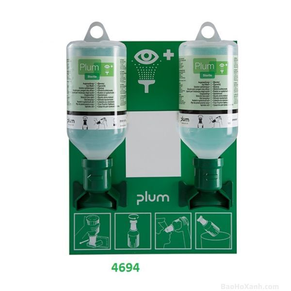 Nước Rửa Mắt Với Bộ Dung Dịch Khẩn Cấp PLUM 4694 - RMK0018
