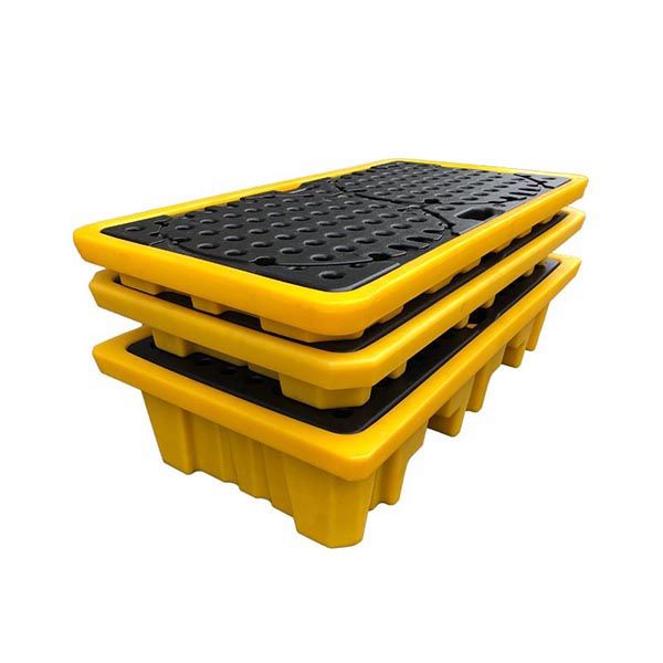 Pallet Chống Tràn 2 Phuy Kích Thước 68*68*15cm - UCK0021