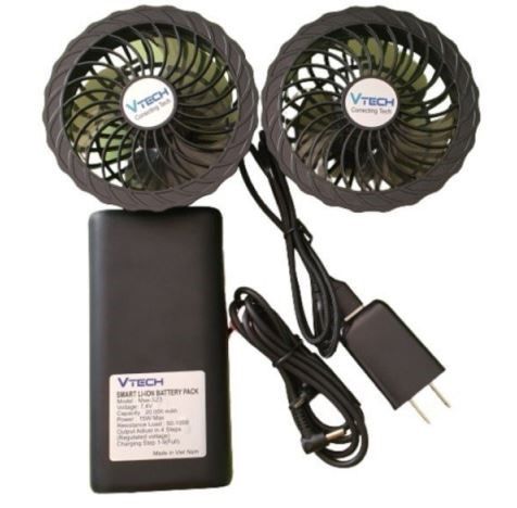 Quạt Làm Mát Áo Bảo Hộ Lao Động Cao Cấp - DMS0035