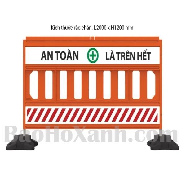 Rào Chắn Phân Làn Bằng Nhựa PE Trong Giao Thông - AGT0157