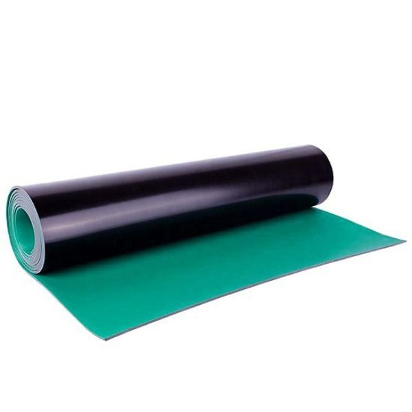 Thảm Tĩnh Điện Xanh Lá 1M*10M*1,8MM, Bóng - ATD0019