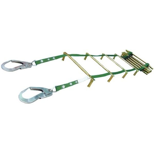 Thang Dây Thoát Hiểm Ống Đồng Có Chân Chống Tường TH58 10 Mét TT-TDTHCD-10M - ATC0245
