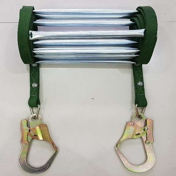 Thang Dây Thoát Hiểm Ống Trắng TH56M 25 Mét TT-TDTH-25M - ATC0236 