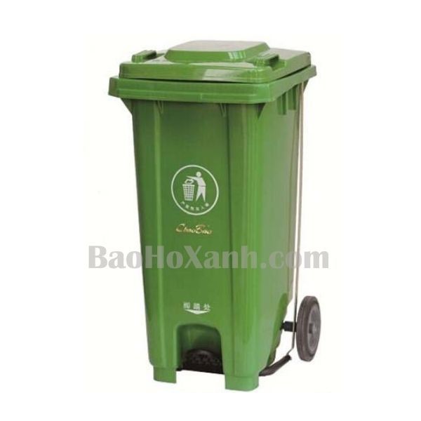 Thùng Rác 120L Đạp Chân Hông Kiểu Mới - TRA0115