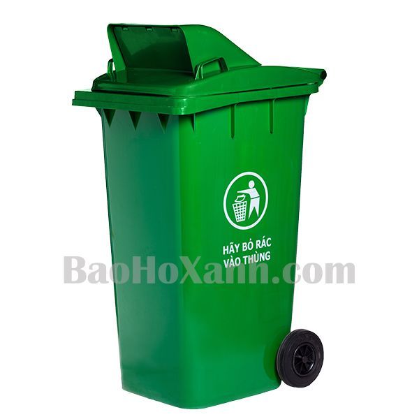 Thùng Rác Nhựa Composite 240L Nắp Hở - TRA0012