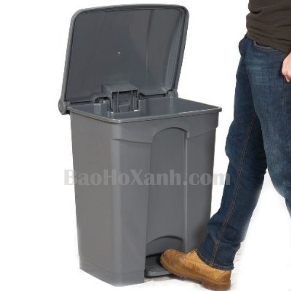 Thùng Rác Đạp Chân 50l Nhựa PP Vệ Sinh Tiện Lợi - TRA0109