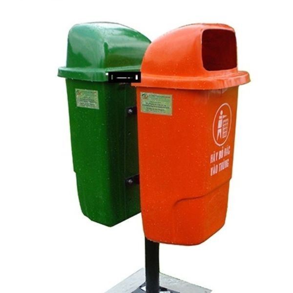Thùng Rác Công Cộng Đôi - TRA0144