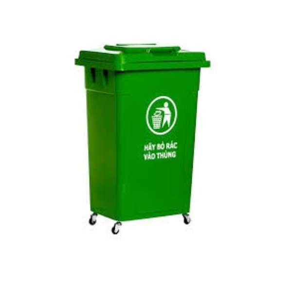Thùng Rác Công Nghiệp Có Bánh Xe Cho Nhà Máy Xí Nghiệp - TRA0151