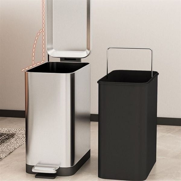 Thùng Rác Inox Chống Gỉ Giải Pháp Sạch Sẽ Và Bền Đẹp Lâu Dài - TRA0141
