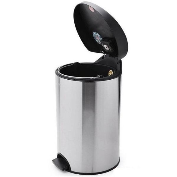 Thùng Rác Inox Đạp Chân Chất Lượng Phù Hợp Mọi Không Gian - TRA0143