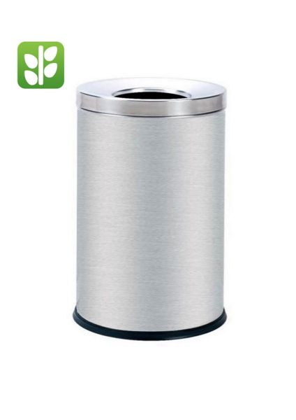 Thùng Rác Inox Không Nắp Cao Cấp - TRA0063