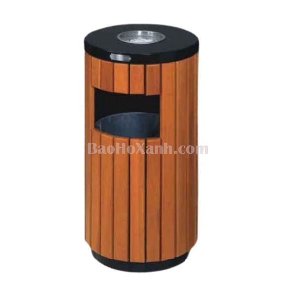 Thùng Rác Ngoài Trời Giả Gỗ A78.C - TRA0128