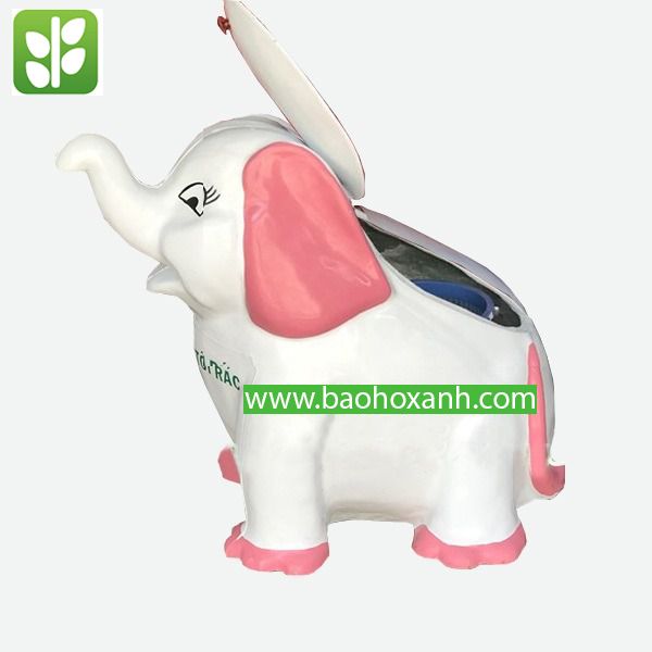  Thùng Rác Nhựa Composite Hình Con Voi - TRA0019