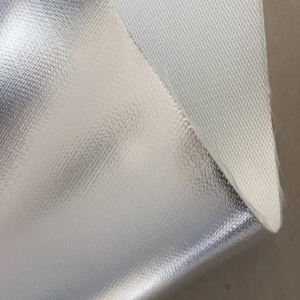 Vải Chống Cháy Tráng Nhôm (100m/Cây) Tiêu Chuẩn CE Bán Lẻ Mét TT-VCC-02-M - PCC0030