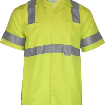 Áo Cổ Trụ Tay Ngắn Phản Quang