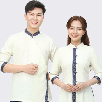 Áo Đồng Phục Cao Cấp Cho Nhân Viên Lễ Tân Khách Sạn - DNK0006