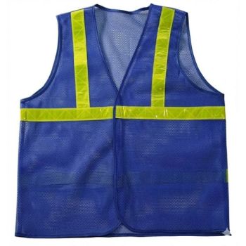 Áo Phản Quang Lưới Màu Xanh Siêu Nhẹ
