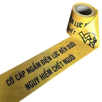 Băng Báo Hiệu Cáp Ngầm Điện Lực Dễ Nhận Biết