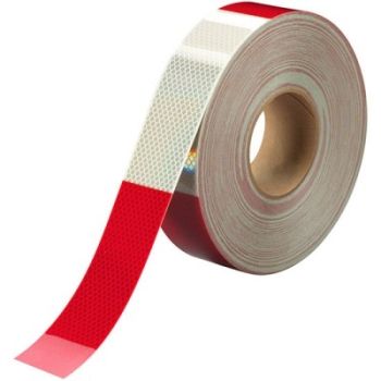 Keo phản quang trắng đỏ KEO-PQ 