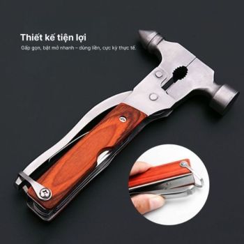 Búa Thoát Hiểm Ô Tô Có Dao Cắt Loại 1 Siêu Bền