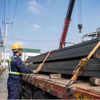 Dây Cảo Hàng 25MMX450KGX10M Usafety Mỹ Tiêu Chuẩn CE Chuyên Dùng Cố Định Hàng Hóa