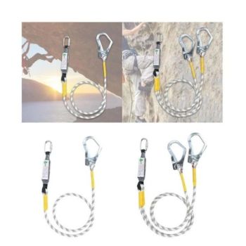Dây Rich Giảm Sóc 1 Khóa Móc Nhôm Usafety Mỹ Tiêu Chuẩn CE Bền Dùng Lâu