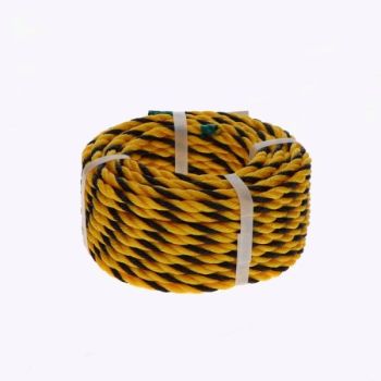 Dây Thoát Hiểm PP Tiger Vàng Đen 10mm (200m/8kg/Roll) Usafety Mỹ Tiêu Chuẩn CE Tốt Cao Cấp