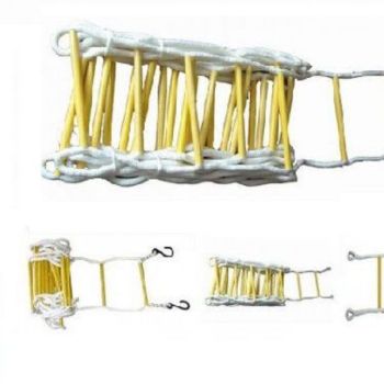 Dây Thoát Hiểm PP Tiger Vàng Đen 12mm (200m/12kg /Roll ) Usafety Mỹ Tiêu Chuẩn CE Cao Cấp Giá Tốt

