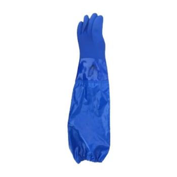Găng Cao Su Dài 806H - Chống Dầu Và Axit Usafety Mỹ Tiêu Chuẩn CE Dài 55cm Size L Và XL An Toàn 