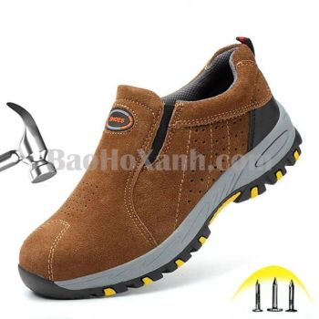 Giày Bảo Hộ Lao Động Da Lộn Đặc Biệt