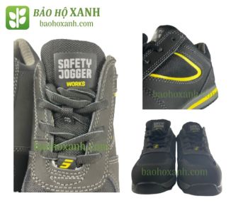 Giày bảo hộ lao động Safety Jogger Turbo kiểu dáng độc đáo - GBH0036