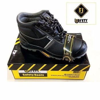 GIÀY DA BẢO HỘ USAFETY CỔ CAO - GDA0106