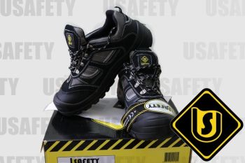 GIÀY DA BẢO HỘ USAFETY CÔ THẤP - GDA0105 | BẢO HỘ XANH - GIÀY BẢO HỘ