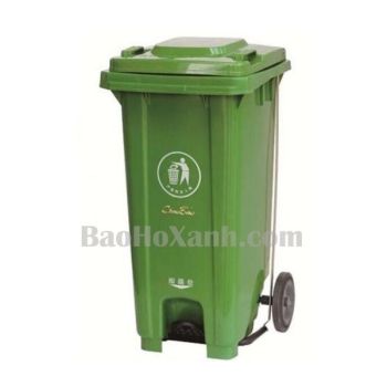 Thùng Rác 120L Đạp Chân Hông