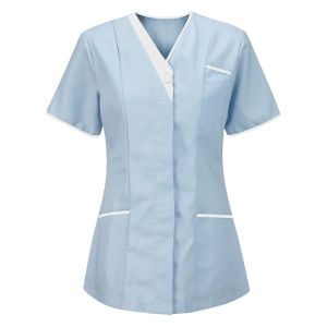 Áo Blouse Y Tá Nữ Thoáng Mát
