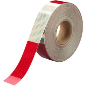 Keo phản quang trắng đỏ KEO-PQ 