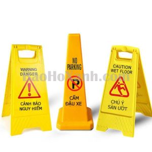 Biển Cảnh Báo Chữ A Màu Vàng Tốt