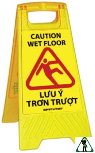 Biển cảnh báo trơn trượt A10 - AGT0078