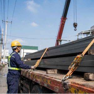 Dây Cảo Hàng 25MMX450KGX10M Usafety Mỹ Tiêu Chuẩn CE Chuyên Dùng Cố Định Hàng Hóa