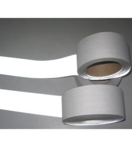 Dây vải phản quang 5cm ghi loại 1 - BHK0021 chất lượng cao