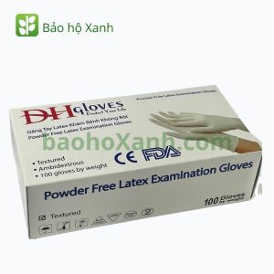 Găng tay cao su bảo hộ Latex Gloves đàn hồi tốt - GCS0036