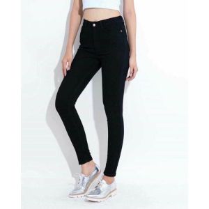 Gia Công Quần Jean Nữ Công Sở Màu Đen Chất Lượng Tốt