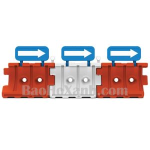 Rào Phân Làn Đỗ Nước Nhựa HDPE Cao Cấp