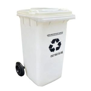 Thùng Rác 120L Ngoài Trời Tiện Lợi
